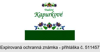 Tradičné Kapurkové