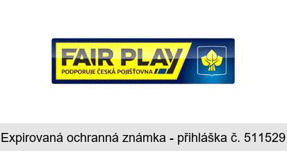 FAIR PLAY PODPORUJE ČESKÁ POJIŠŤOVNA