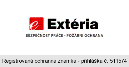 e Extéria BEZPEČNOST PRÁCE - POŽÁRNÍ OCHRANA