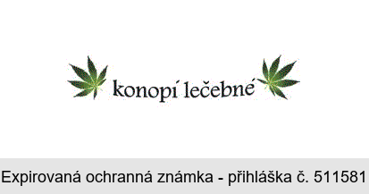 konopí léčebné