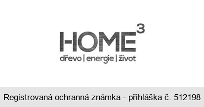 HOME 3 dřevo energie život