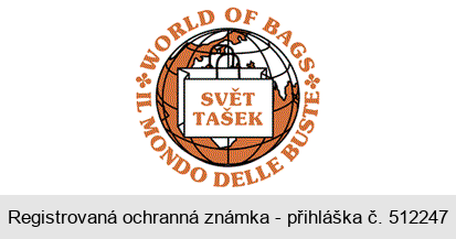 SVĚT TAŠEK WORLD OF BAGS IL MONDO DELLE BUSTE