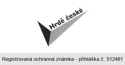 Hrdě české