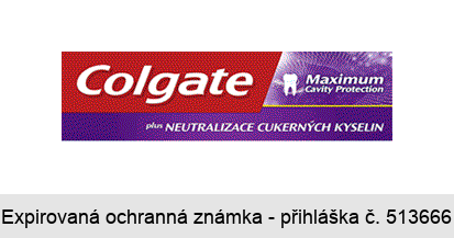 Colgate Maximum Cavity Protection plus NEUTRALIZACE CUKERNÝCH KYSELIN