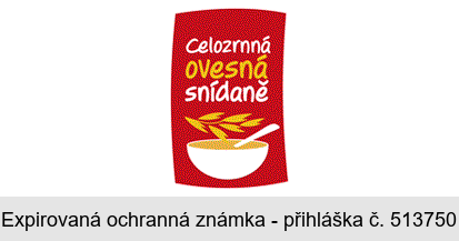 Celozrnná ovesná snídaně