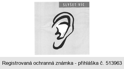 SLYŠET VÍC
