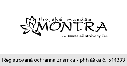 thajské masáže MONTRA ...kouzelně strávený čas