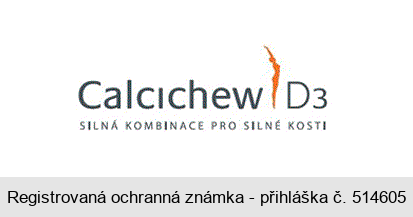 Calcichew D3 SILNÁ KOMBINACE PRO SILNÉ KOSTI