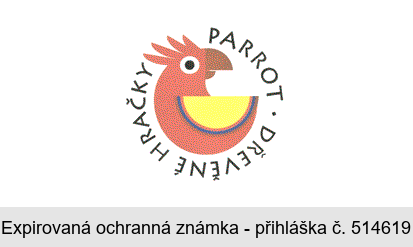 PARROT - dřevěné hračky