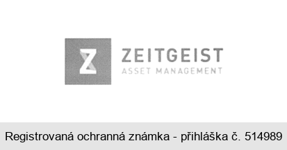 Z ZEITGEIST ASSET MANAGEMENT