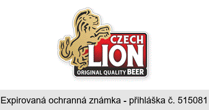 CZECH LION ORIGINAL QUALITY BEER