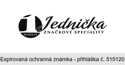 Jednička ZNAČKOVÉ SPECIALITY 1 MARKET