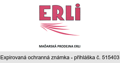 ERLI MAĎARSKÁ PRODEJNA ERLI