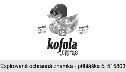 kofola citrus neřeš nech to plavat nerieš nechaj to plavať