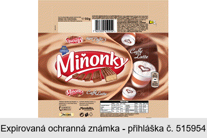 Miňonky Caffé Latte OPAVIA