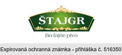 ŠTAJGR Bo fajne pivo