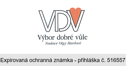 VDV Výbor dobré vůle  Nadace Olgy Havlové