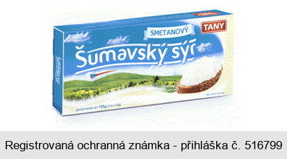 TANY SMETANOVÝ Šumavský sýr