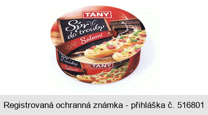 TANY Sýr do trouby Salami