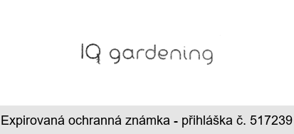 IQ gardening