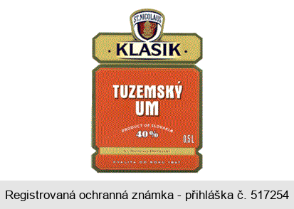 ST. NICOLAUS KLASIK TUZEMSKÝ UM