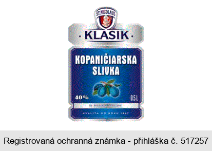 ST. NICOLAUS KLASIK KOPANIČIARSKA SLIVKA