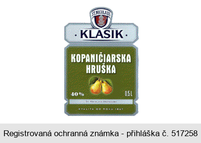 ST. NICOLAUS KLASIK KOPANIČIARSKA HRUŠKA