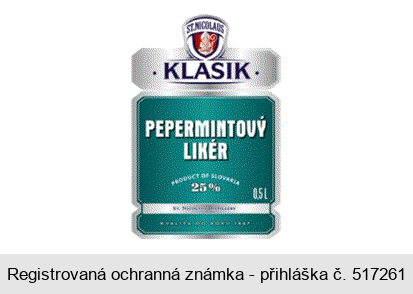 ST. NICOLAUS KLASIK PEPERMINTOVÝ LIKÉR