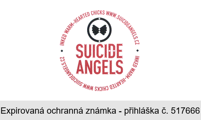 SUICIDE ANGELS INKED WARM-HEARTED CHICKS WWW.SUICIDEANGELS.CZ