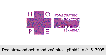 HOPE HOMEOPATHIC PHARMACY HOMEOPATICKÁ LÉKÁRNA