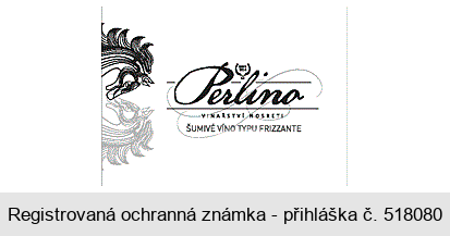 Since 2014 Perlino VINAŘSTVÍ NOSRETI ŠUMIVÉ VÍNO TYPU FRIZZANTE