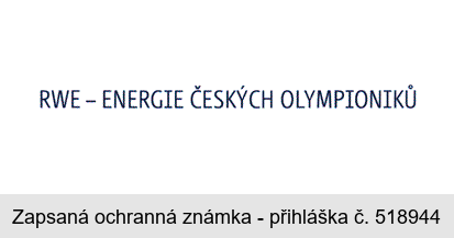 RWE - ENERGIE ČESKÝCH OLYMPIONIKŮ