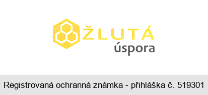 ŽLUTÁ úspora