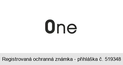 One