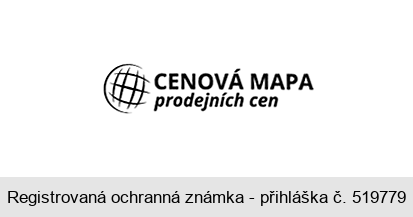 CENOVÁ MAPA prodejních cen