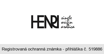 HENRI single origin arabica