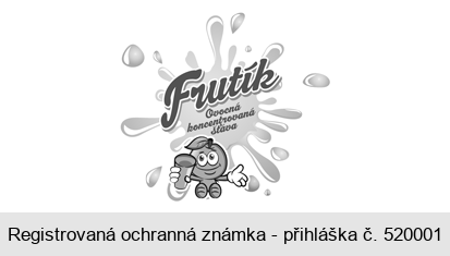 Frutík ovocná koncentrovaná šťáva