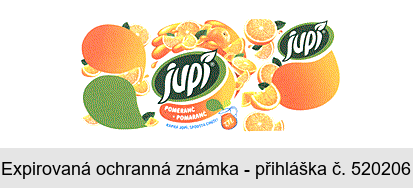 jupí POMERANČ POMARANČ KAPKA JUPÍ, SPOUSTA CHUTI!