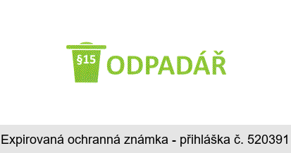 §15 ODPADÁŘ