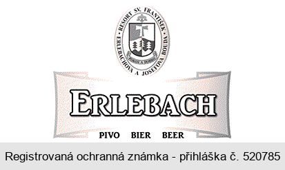 ERLEBACH PIVO BIER BEER ERLEBACHOVA A JOSEFOVA BOUDA RESORT SV. FRANTIŠEK