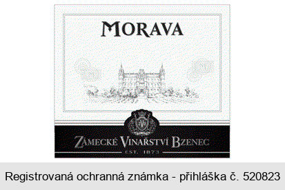 MORAVA ZÁMECKÉ VINAŘSTVÍ BZENEC ZVB EST. 1873