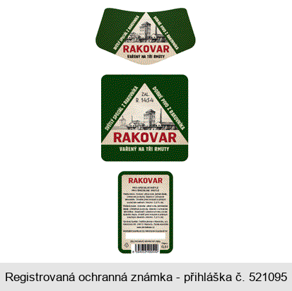 RAKOVAR VAŘENÝ NA TŘI RMUTY