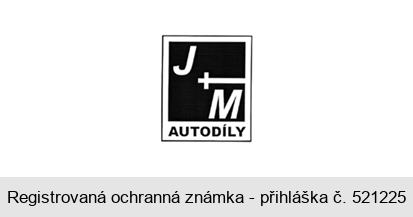 J + M AUTODÍLY