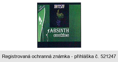 ARTISIA ABSINTH cookies