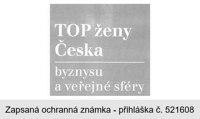 TOP ženy Česka byznysu a veřejné sféry