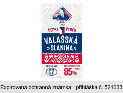 ČESKÝ VÝBĚR VALAŠSKÁ SLANINA Anno 1917