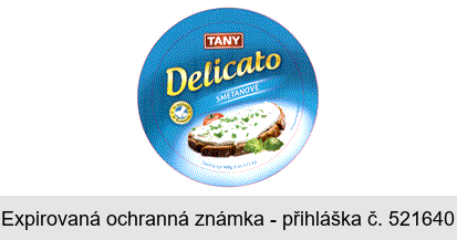 TANY Delicato SMETANOVÉ