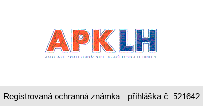 APKLH ASOCIACE PROFESIONÁLNÍCH KLUBŮ LEDNÍHO HOKEJE