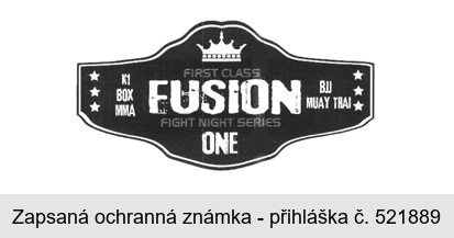 FIRST CLASS FUSION FIGHT NIGHT SERIES ONE