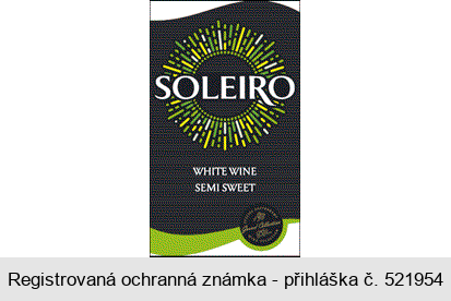 SOLEIRO WHITE WINE SEMI SWEET